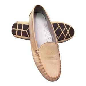 Cole Haan Leather Loafer Driving Moccasins Perforated Slip‎ On Shoes